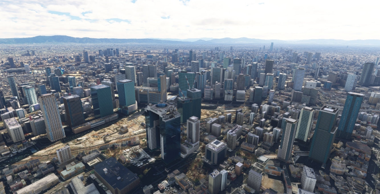 Japan Osaka City Wow for MSFS20/24