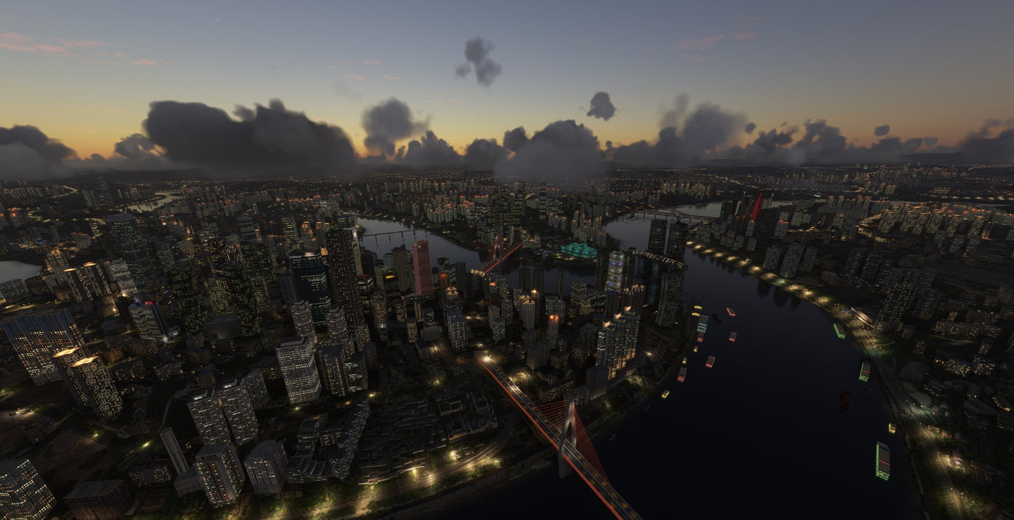 Chongqing Magic City 8D for MSFS