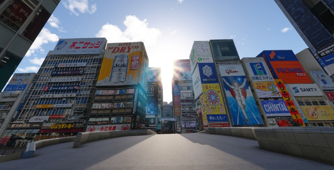 Japan Osaka City Wow for MSFS20/24