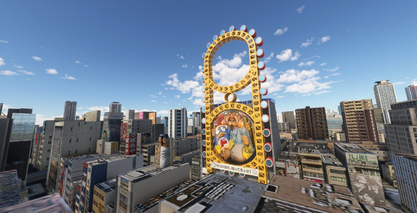 Japan Osaka City Wow for MSFS20/24