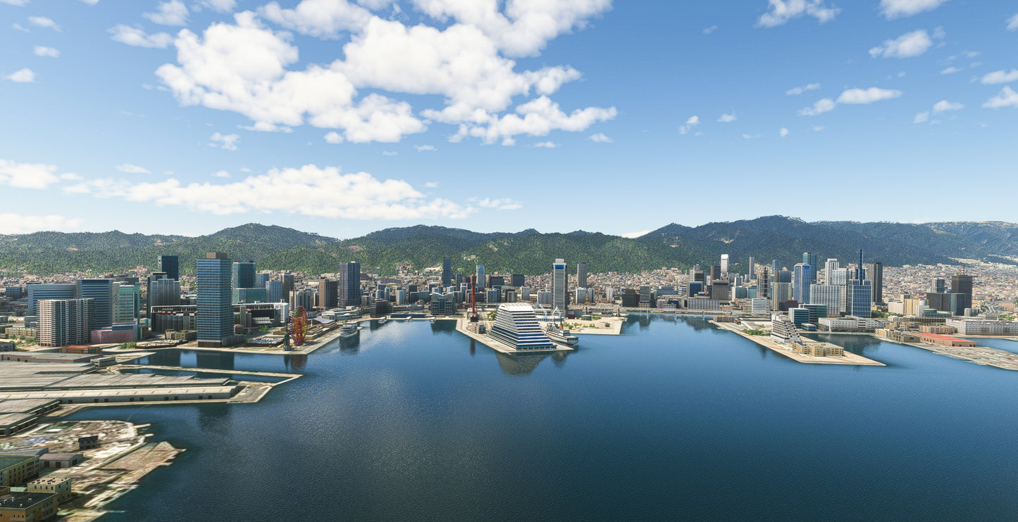 Japan Kobe Kyoto City for MSFS20/24