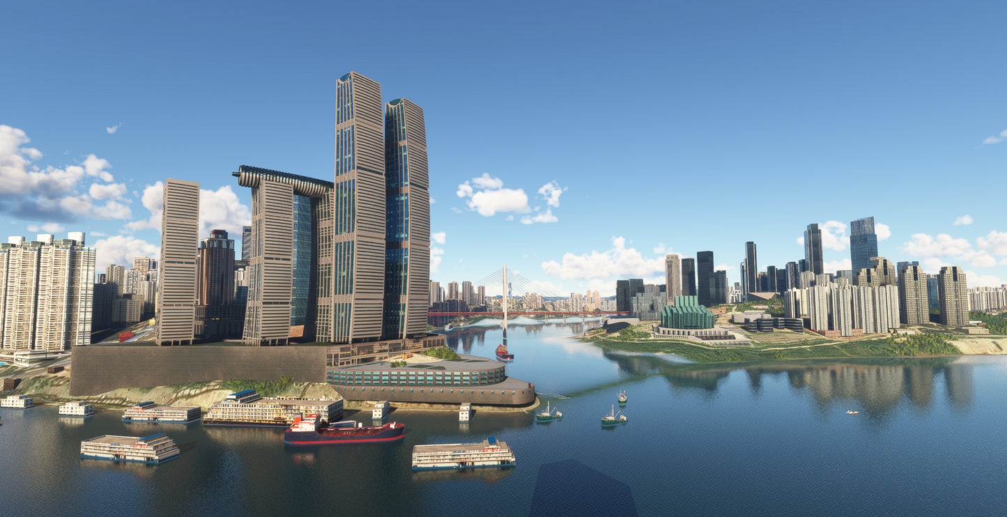 Chongqing Magic City 8D for MSFS