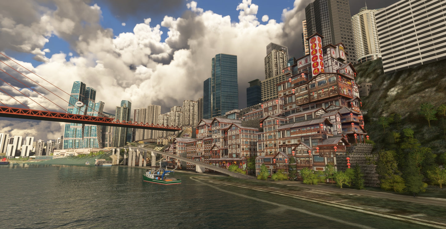 Chongqing Magic City 8D for MSFS