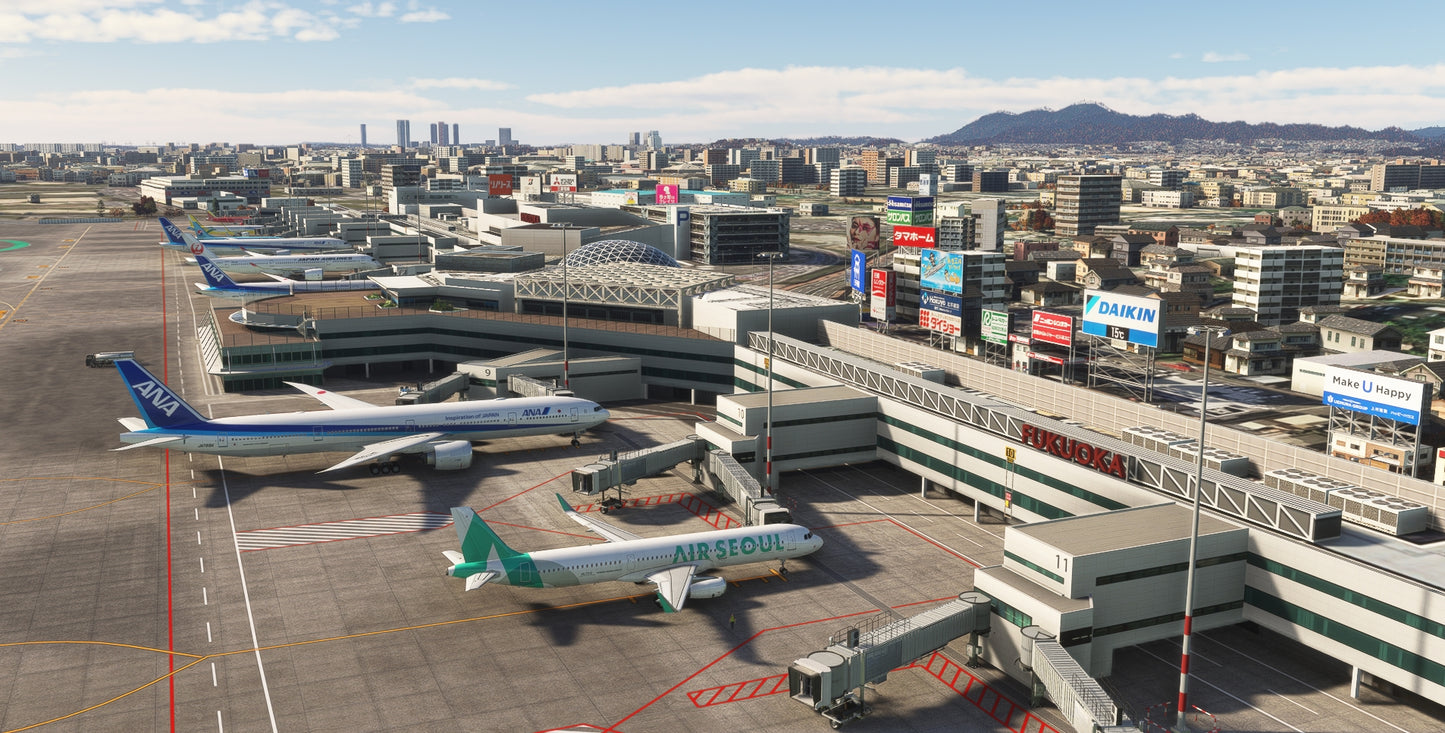 Japan Fukuoka Wow v2 for MSFS20/24