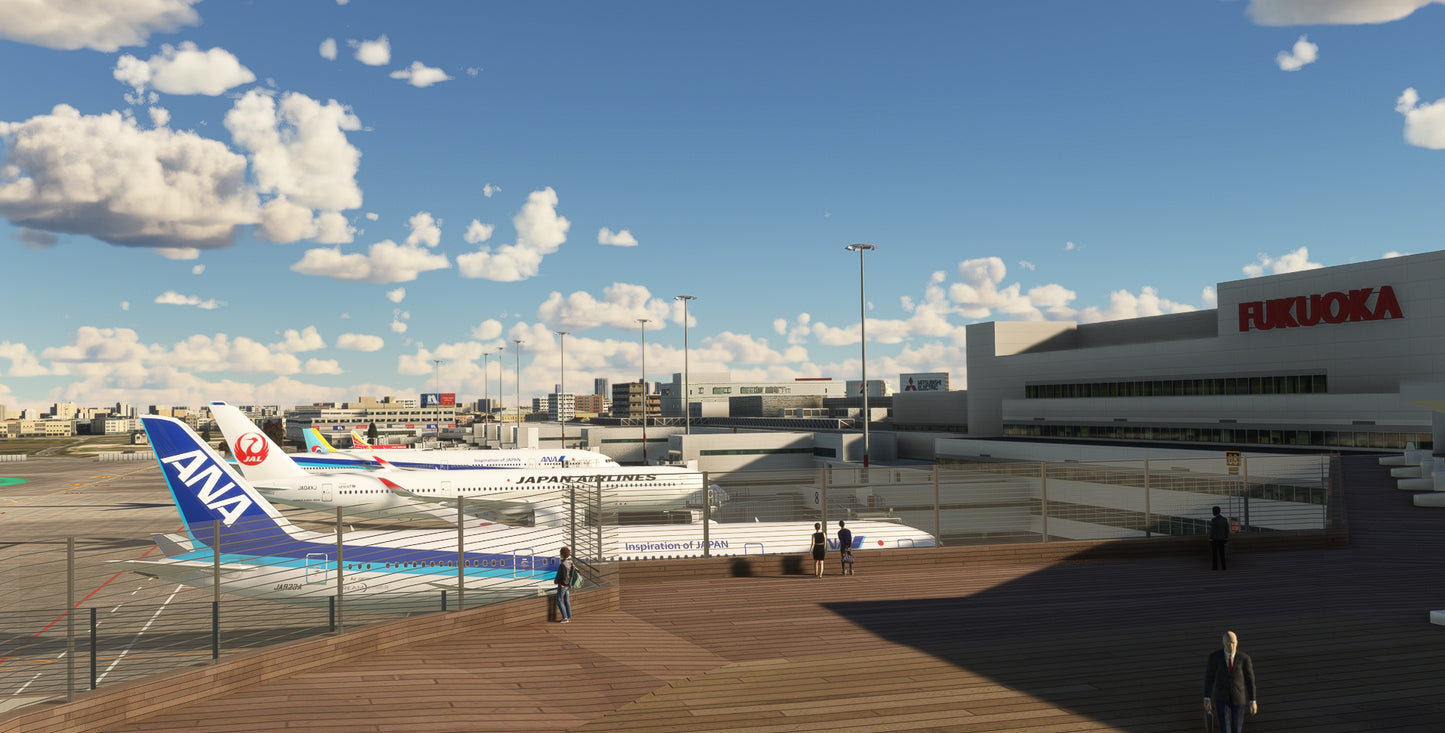 Japan Fukuoka Wow v2 for MSFS20/24