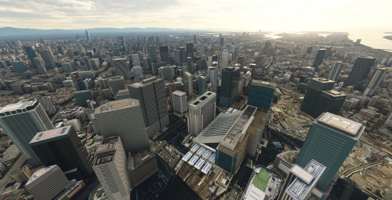 Japan Osaka City Wow for MSFS20/24