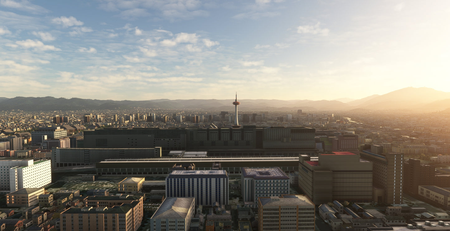 Japan Kobe Kyoto City for MSFS20/24