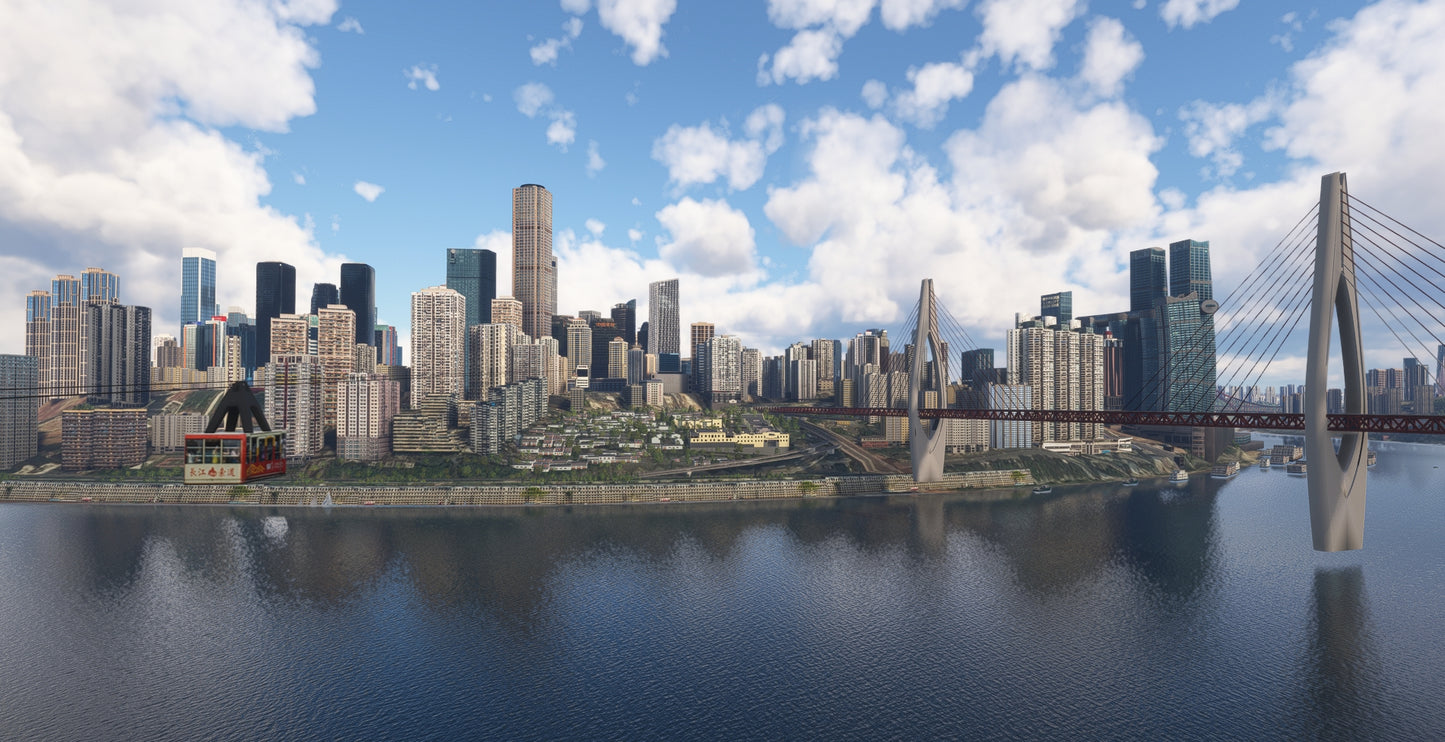 Chongqing Magic City 8D for MSFS