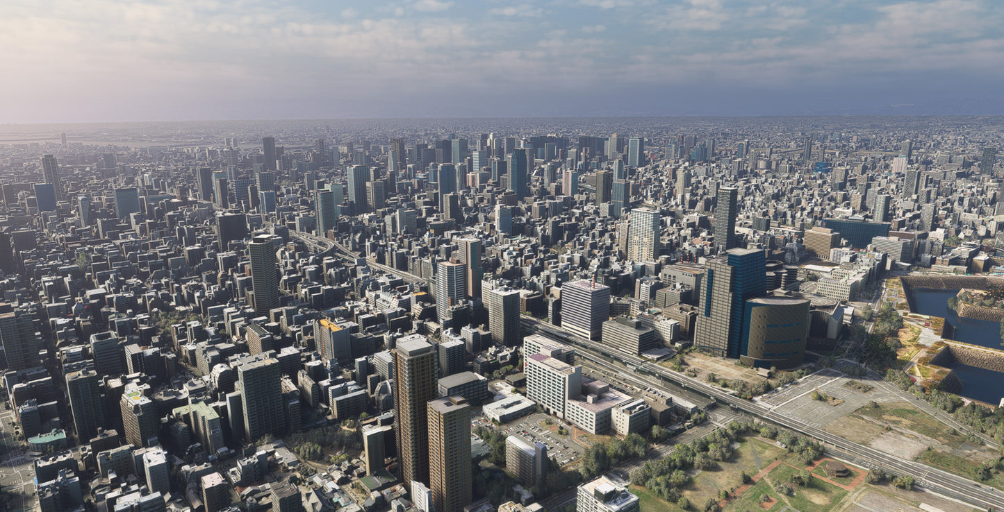 Japan Osaka City Wow for MSFS20/24