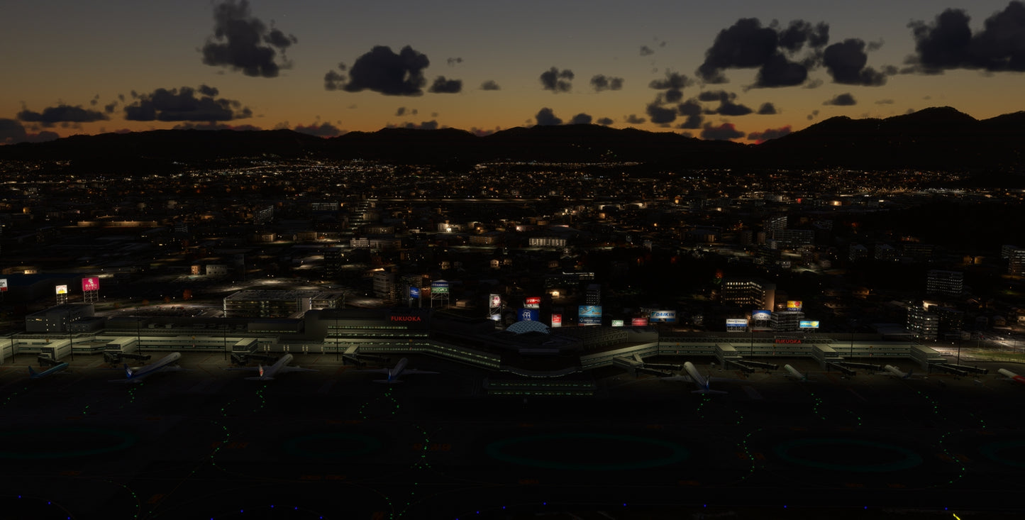 Japan Fukuoka Wow v2 for MSFS20/24