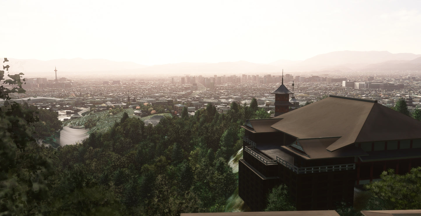 Japan Kobe Kyoto City for MSFS20/24