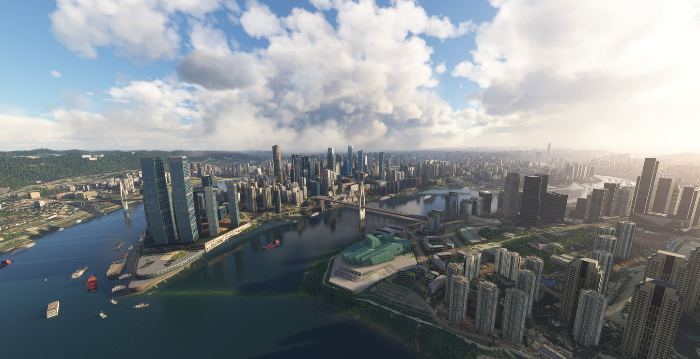 Chongqing Magic City 8D for MSFS