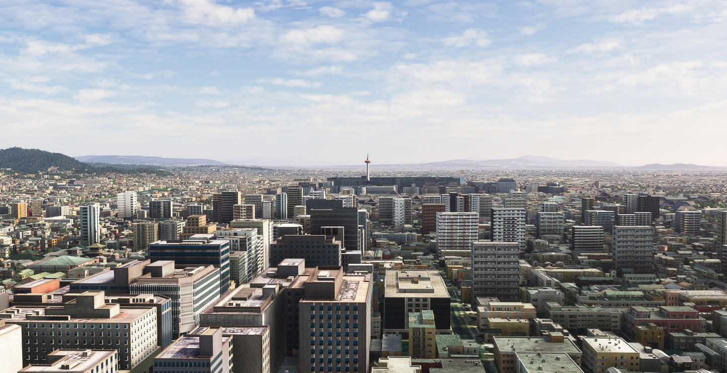 Japan Kobe Kyoto City for MSFS20/24