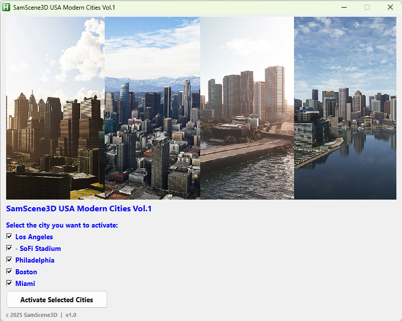 USA Modern Cities Vol.1 MSFS20/24