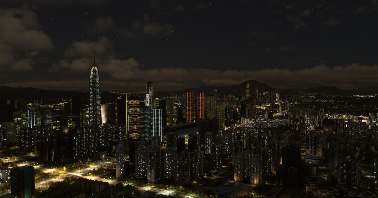 China ShenZhen City for MSFS