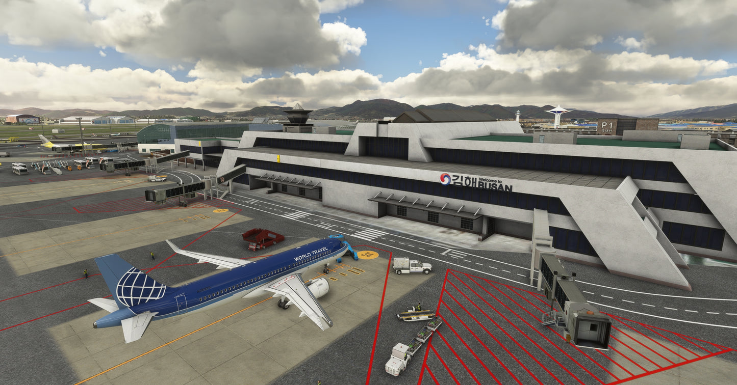 Busan Gimhae RKPK for MSFS20/24