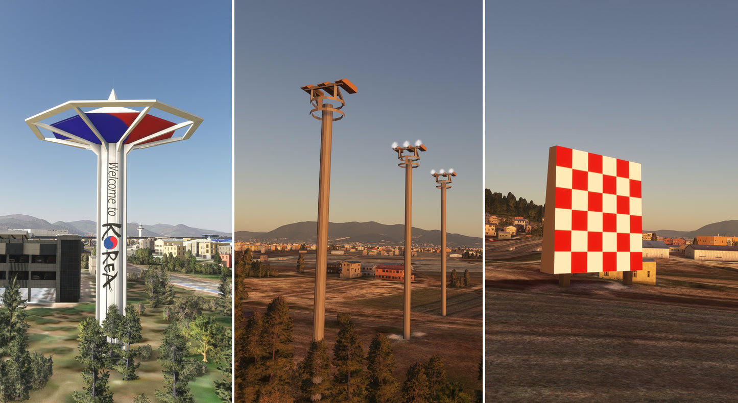 Busan Gimhae RKPK for MSFS20/24