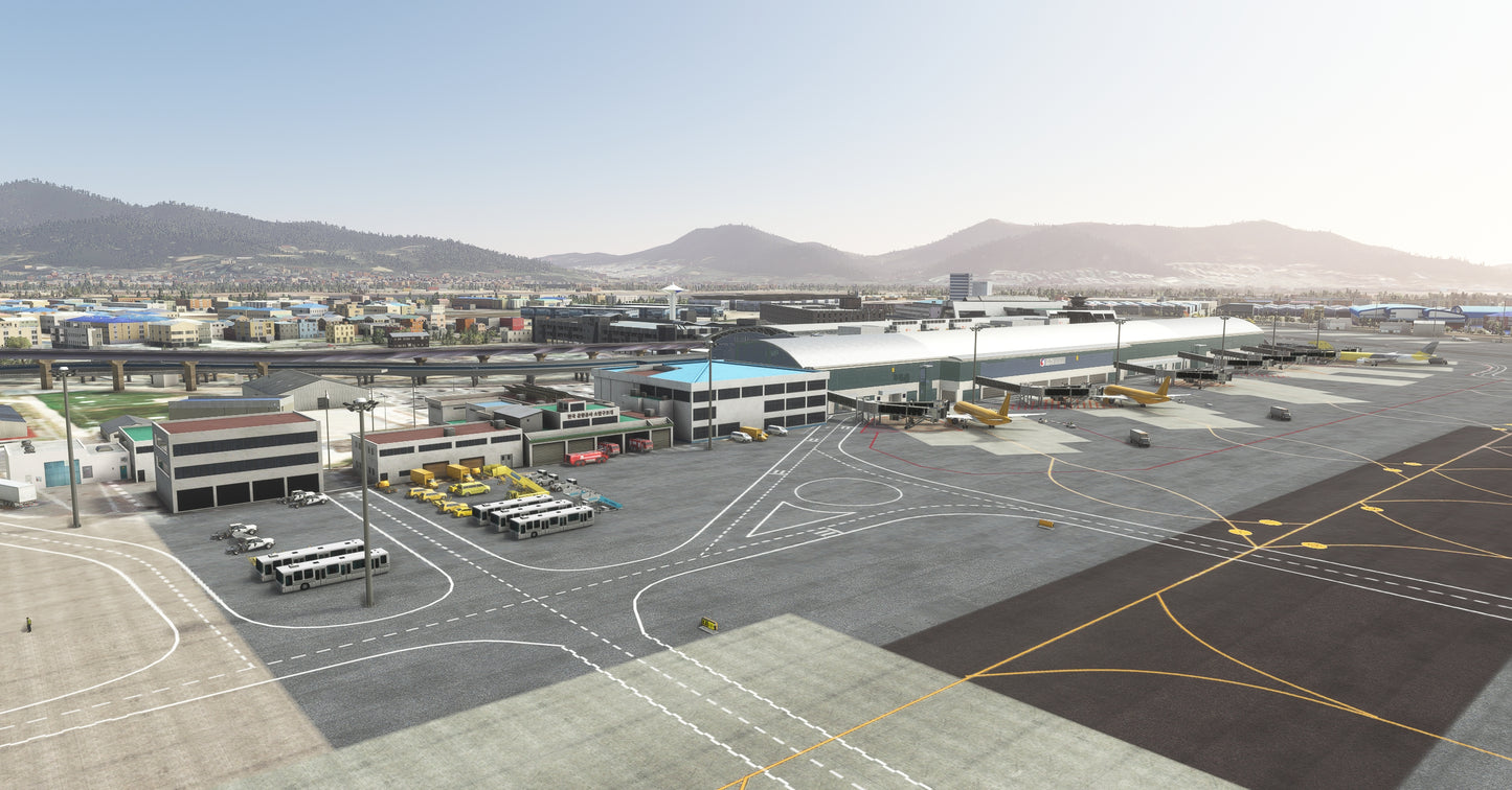 Busan Gimhae RKPK for MSFS20/24