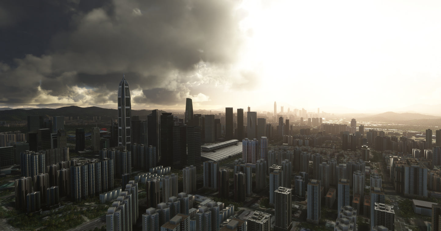 China ShenZhen City for MSFS