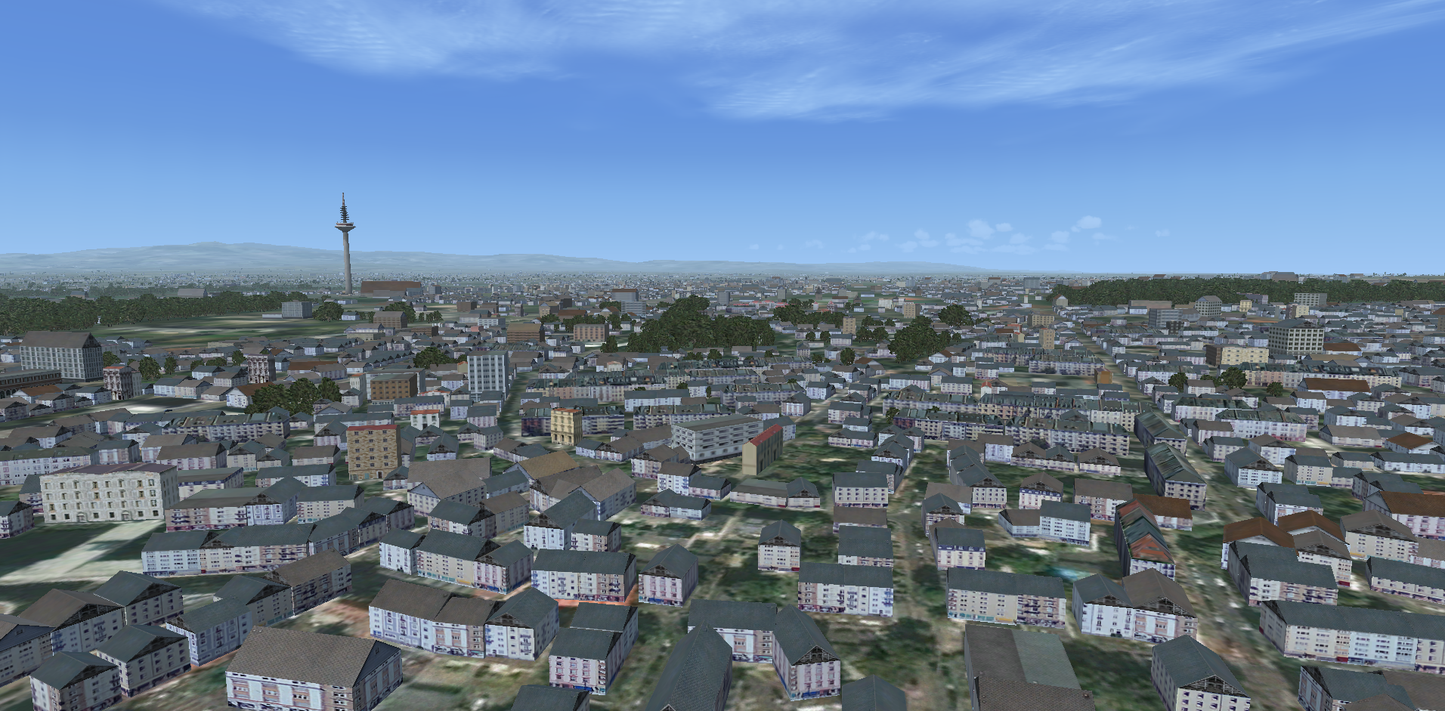 Frankfurt RealCity X2 for FSX and P3D