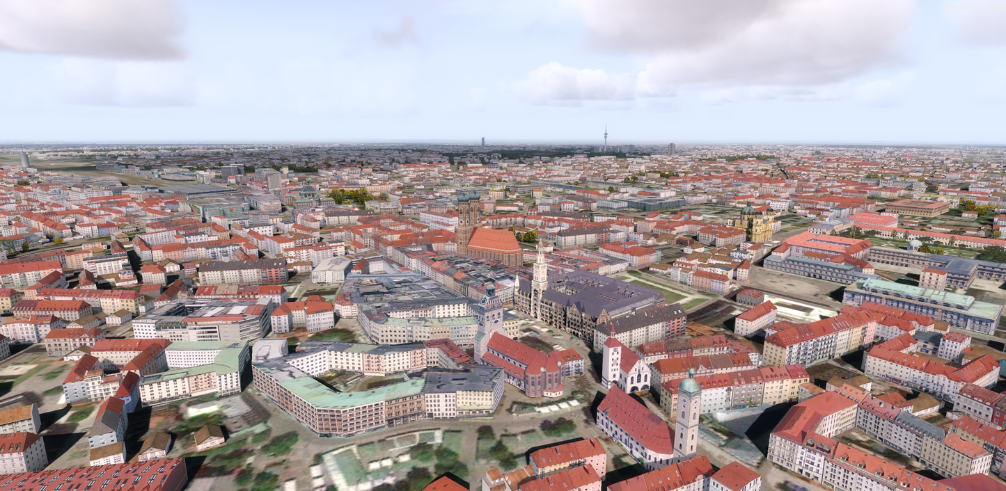Munich City XR for FSX and P3D