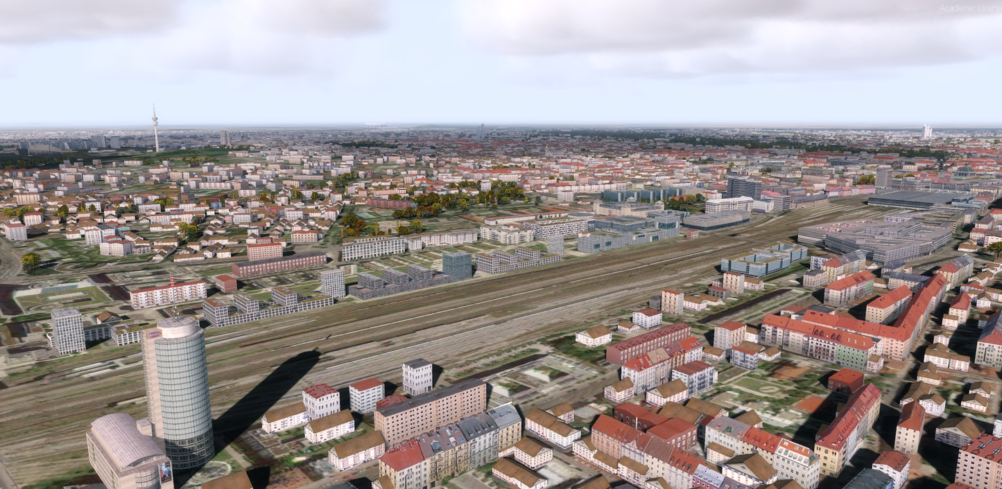 Munich City XR for FSX and P3D