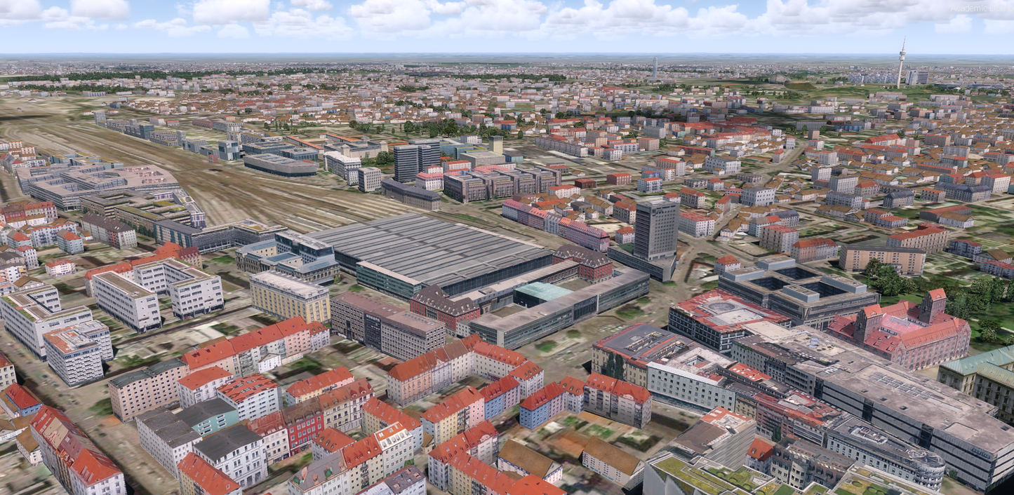 Munich City XR for FSX and P3D