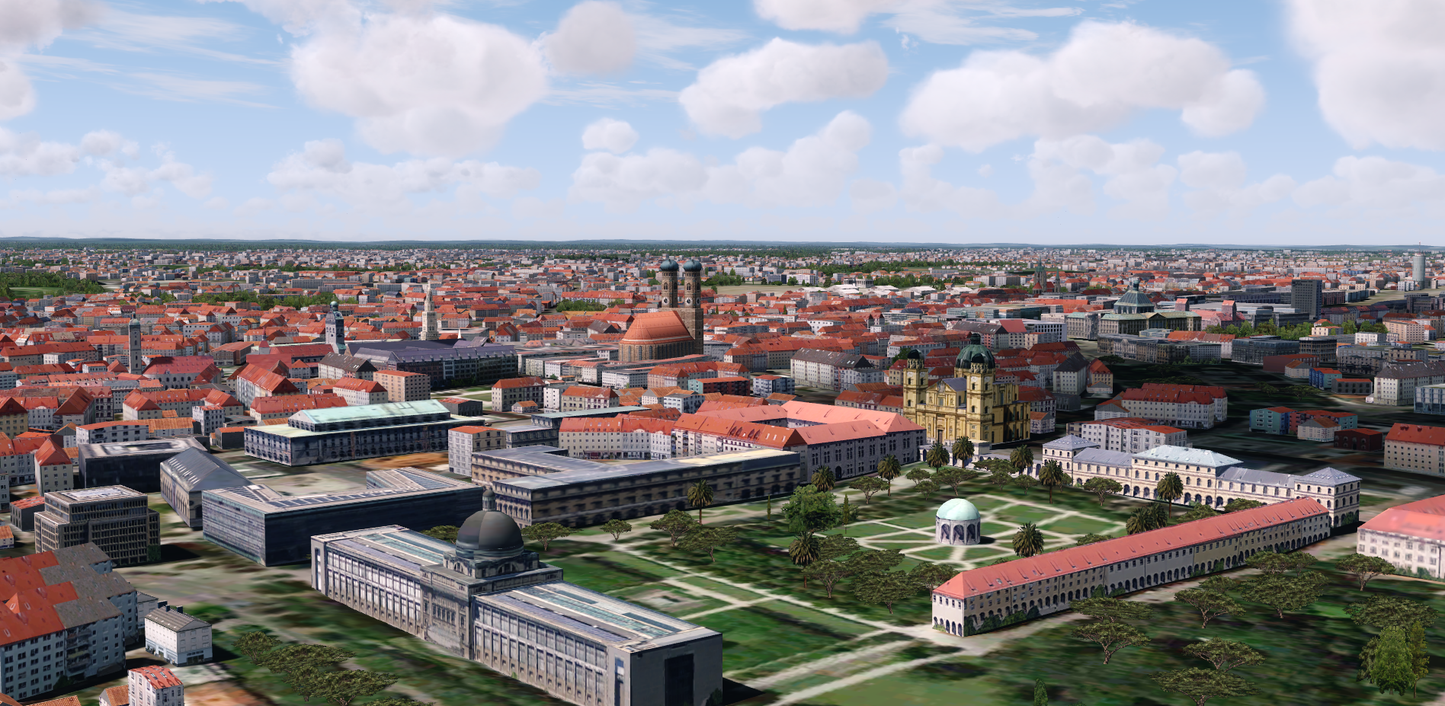 Munich City XR for FSX and P3D