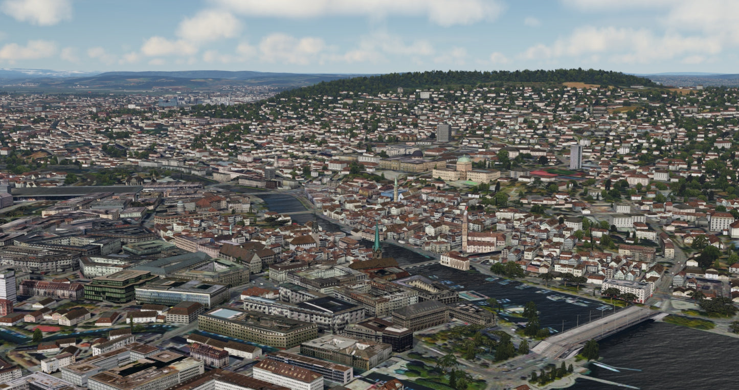 Zurich RealCity X v2 for FSX and P3D
