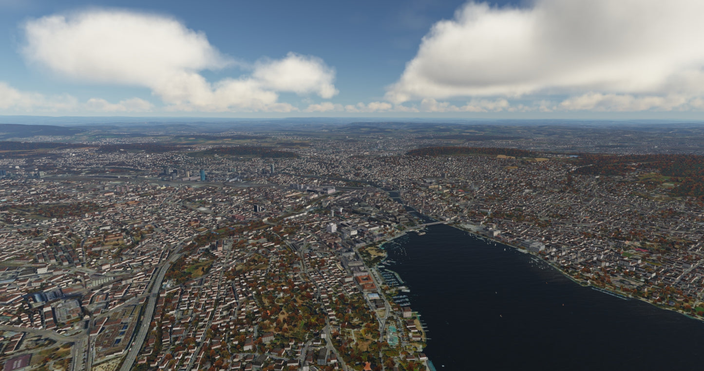 Zurich RealCity X v2 for FSX and P3D