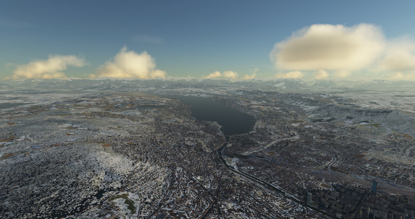 Zurich RealCity X v2 for FSX and P3D