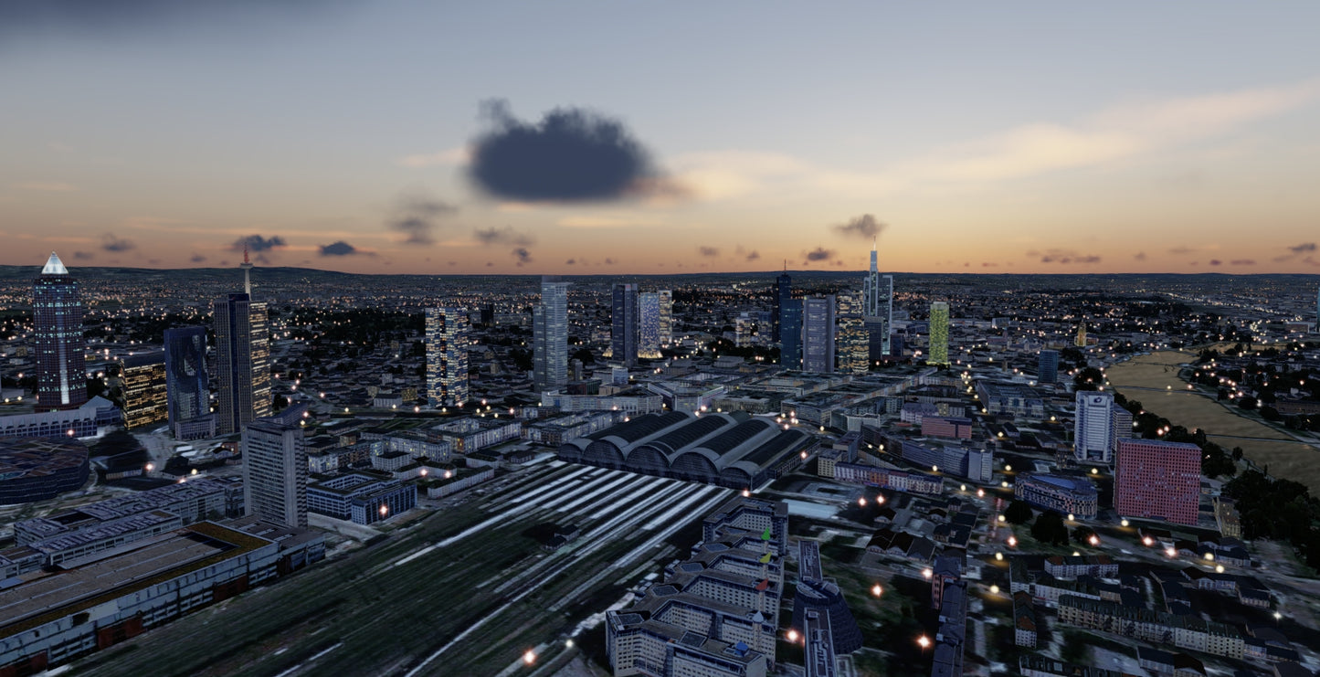 Frankfurt RealCity X2 for FSX and P3D