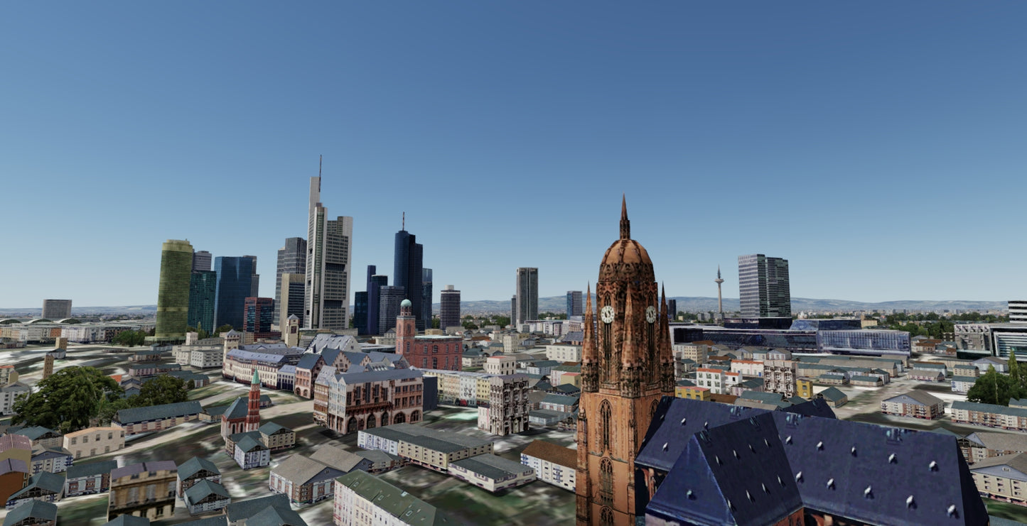 Frankfurt RealCity X2 for FSX and P3D