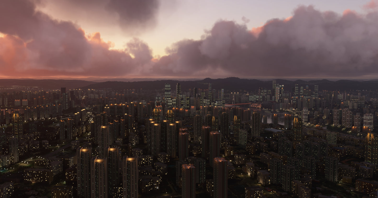 Chongqing Magic City 8D for MSFS