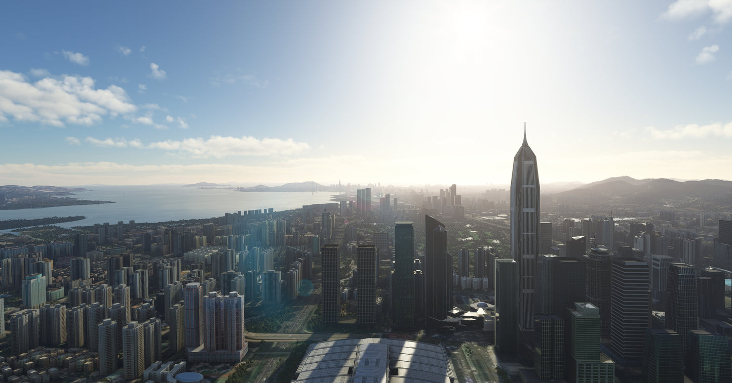 China ShenZhen City for MSFS