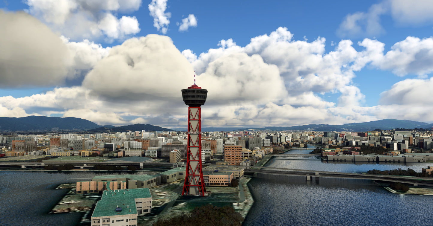 Japan Fukuoka Wow v2 for MSFS20/24