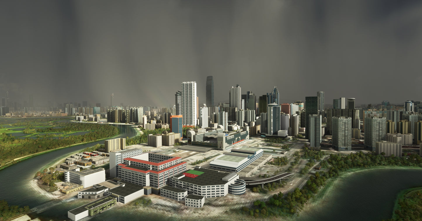 China ShenZhen City for MSFS