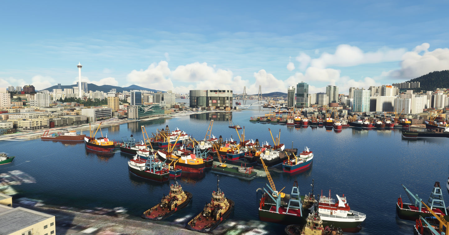 Busan City Wow for MSFS
