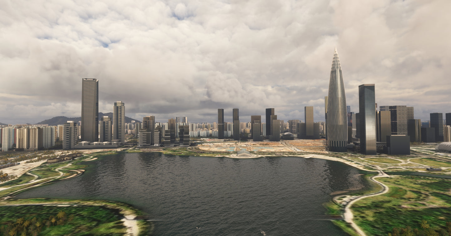 China ShenZhen City for MSFS