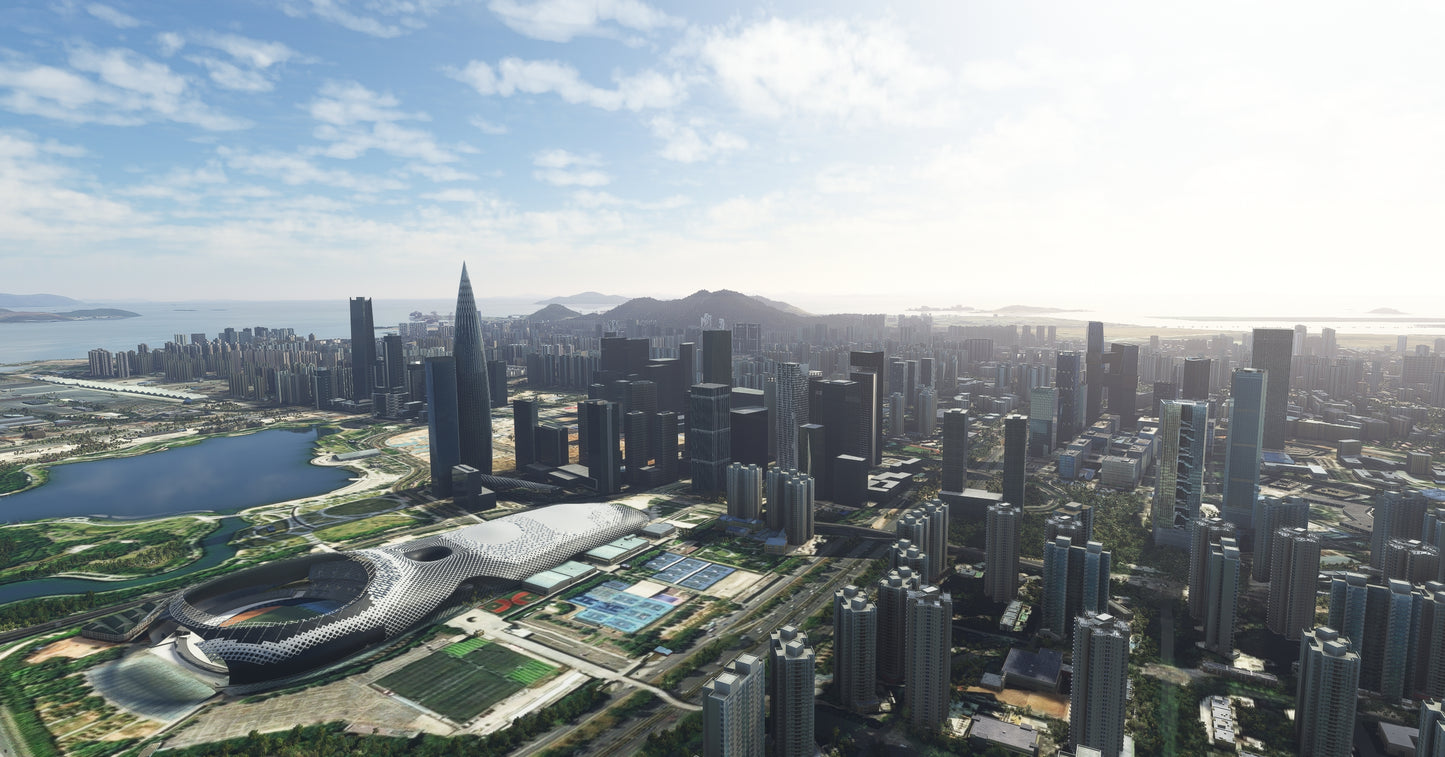 China ShenZhen City for MSFS