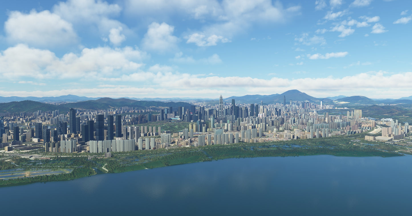China ShenZhen City for MSFS