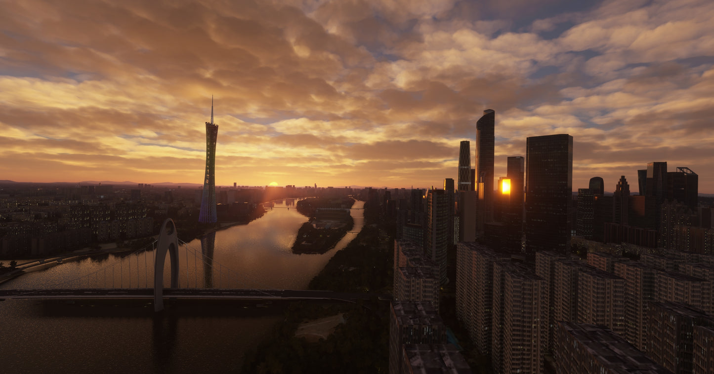 China Guangzhou ZGGG for MSFS