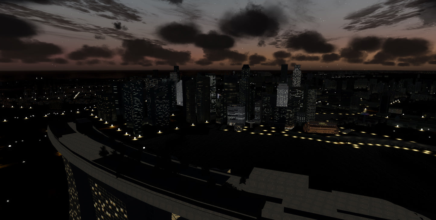 Singapore City Wow v2 for P3D