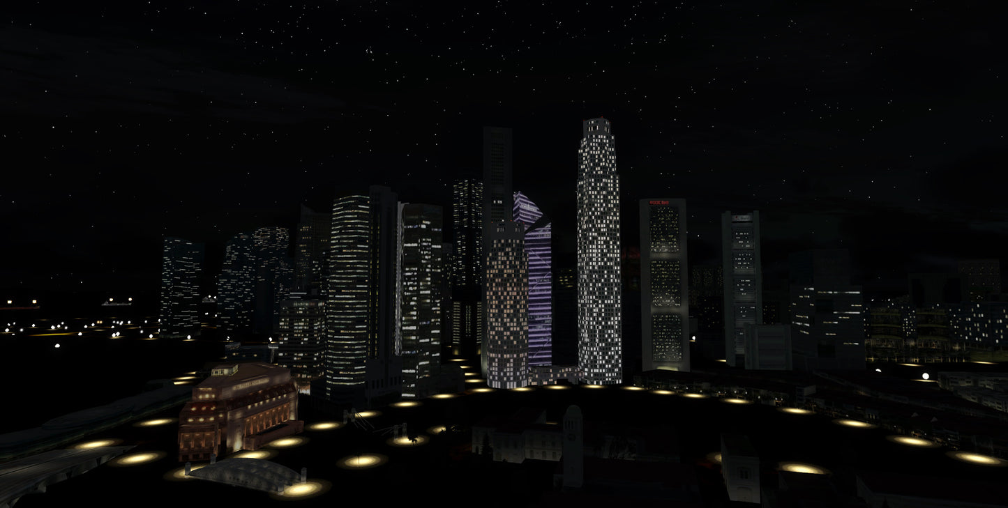 Singapore City Wow v2 for P3D