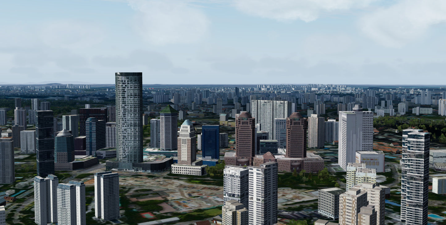 Singapore City Wow v2 for P3D