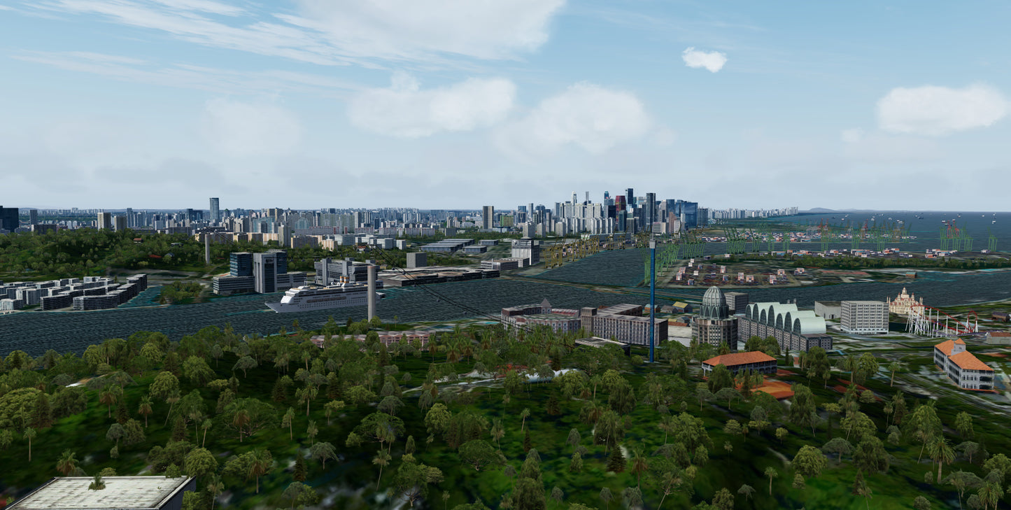 Singapore City Wow v2 for P3D