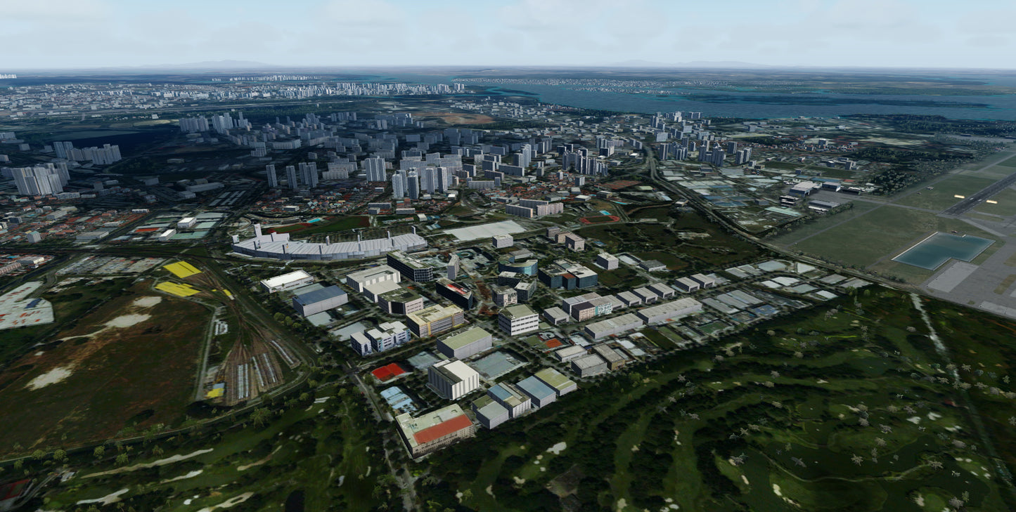 Singapore City Wow v2 for P3D