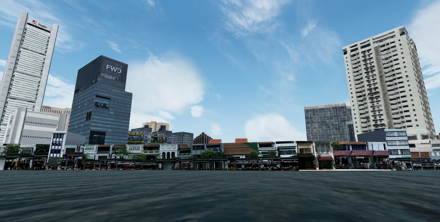 Singapore City Wow v2 for P3D