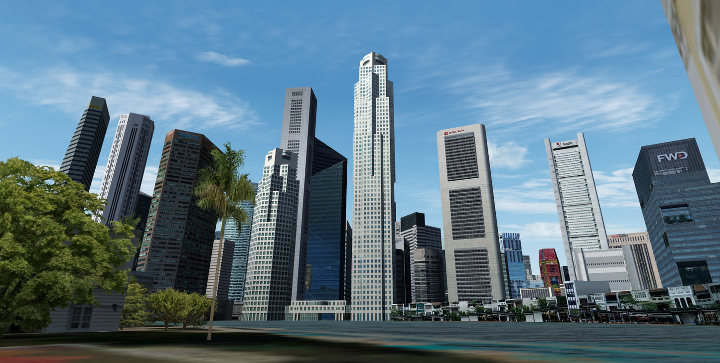 Singapore City Wow v2 for P3D