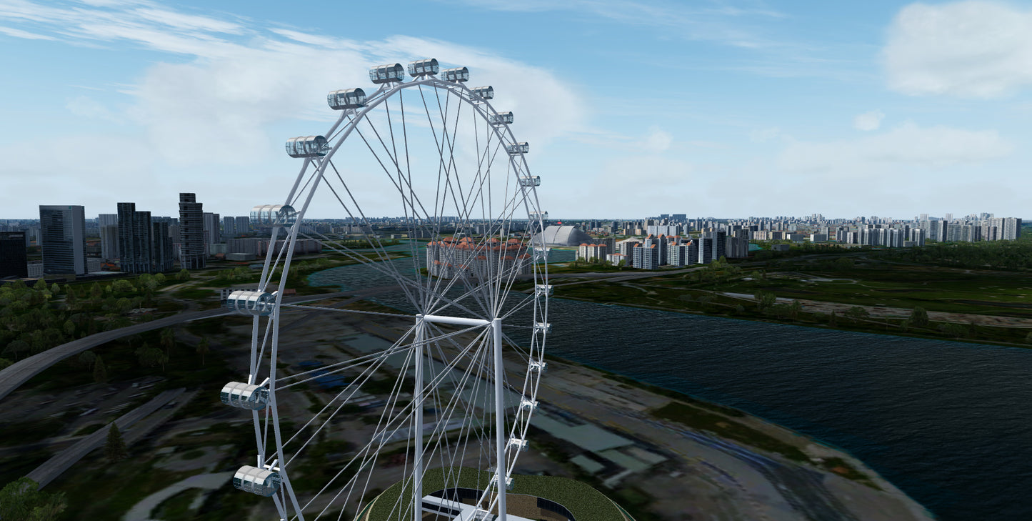 Singapore City Wow v2 for P3D